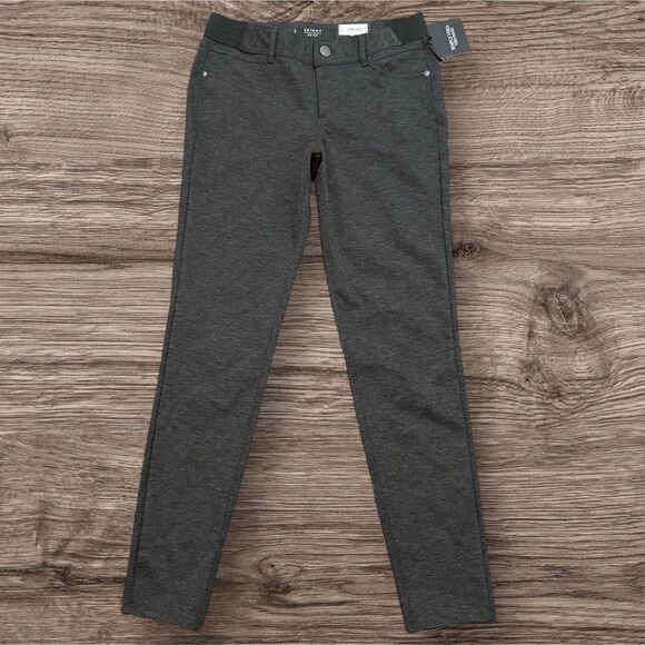 Simply Vera Vera Wang Mid-Rise Skinny Pants Size Small Charcoal Grey - Picture 1 of 9